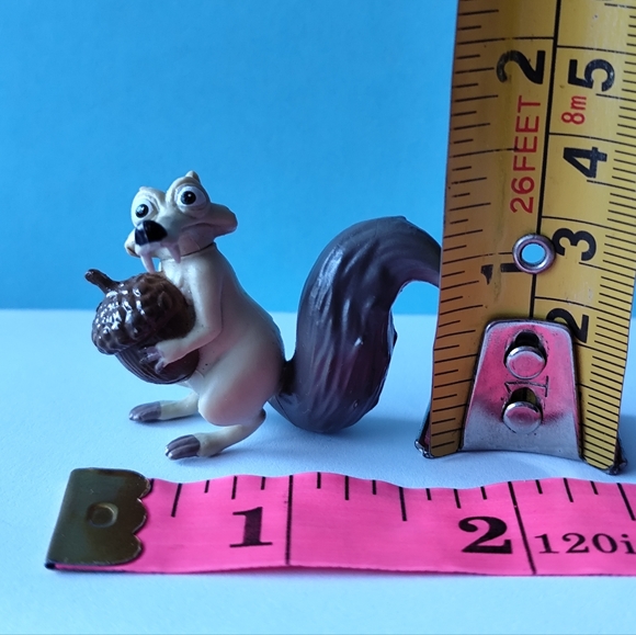 RARE 2016 FOX Ice Age 5: Collision Course - Scrat - Squirrel Mini Figure Toy - Picture 6 of 6